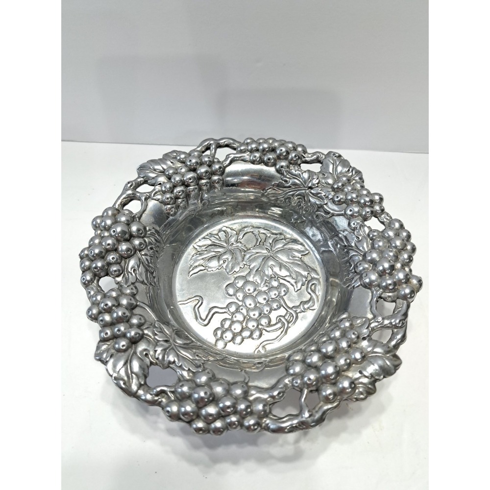 Arthur Court Grapes‎ Pattern Wine Bottle Caddy Holder 1995